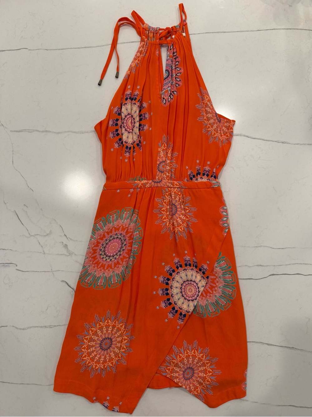 Floreat Halter Dress, Size 6, Like New
